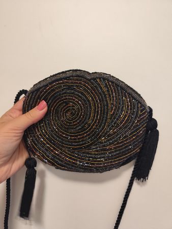 Vintage Beaded Evening Bag Retro