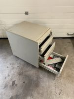 LISTA Korpuss, Schubladenstock grau Rollbar abschliessbar
