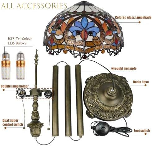 Lampade: Tiffany Stehlampe – Nuovo e nell'imballaggio originale da Hundwil venduto da Mr.Wong 6