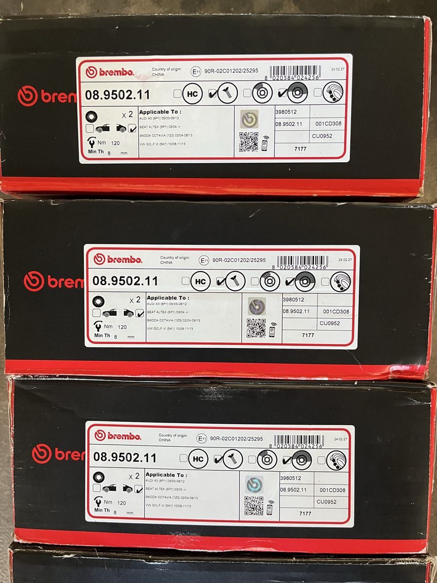 Tutti pezzi di ricambio auto: Brembo Bremsscheiben – Nuovo e nell'imballaggio originale da Märwil venduto da csa_w25n 5