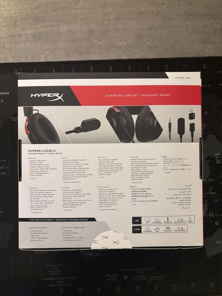 Hyperx Kopfhörer: [NEU] HyperX Cloud III Gamingkopfhörer – Neu und originalverpackt aus St. Gallen von avorhix 2