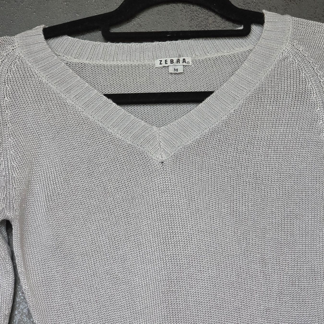 Zebra Maglioni & Felpe: 🐸 PULLOVER M BAUMWOLLE VISKOSE SILBERGRAU – Usato da Môtier (Vully) venduto da Frogs 1