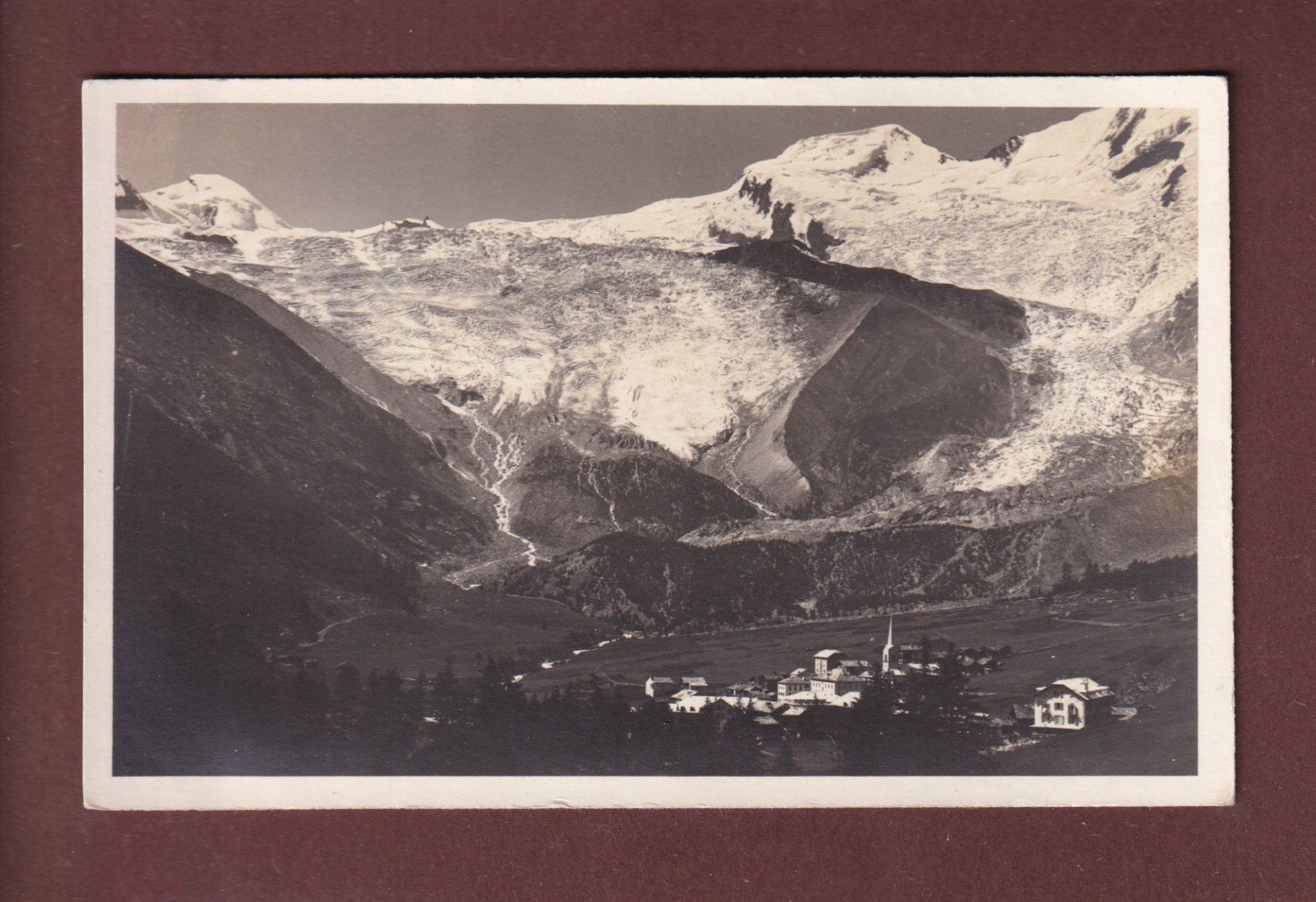Ansichtskarten: SAAS-FEE - Allalinhorn - Alphubel – Gebraucht aus Pully von nicecards-shop