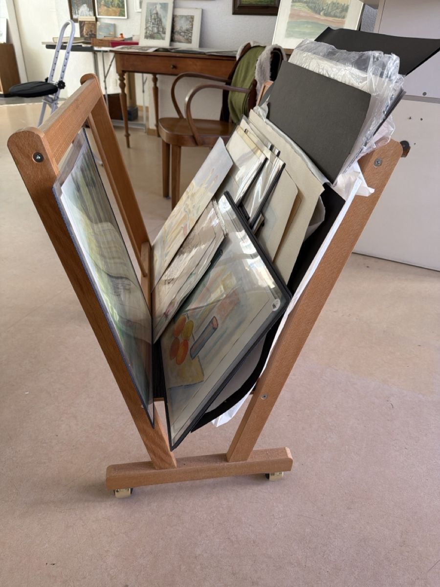 Ladenausstattungen & Messebau: Bilderständer Galerieständer – Gebraucht aus Buttwil von wil_q2rg 1