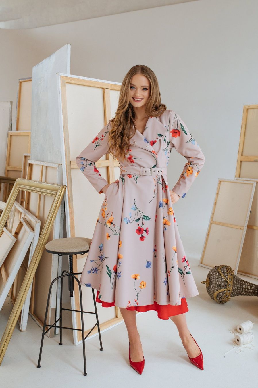 Rains Cappotti: RainSisters Regenmantel - Spring Bloom XS – Usato da Baden venduto da JellyMonster