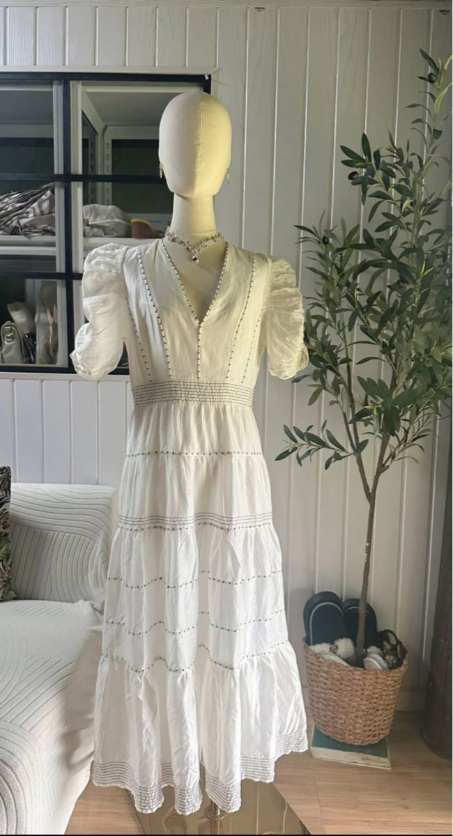 Ulla Johnson Vestiti: Ulla Johnson Elegant Midi Dress – Usato da St.Josefen venduto da lop_lh8d 4