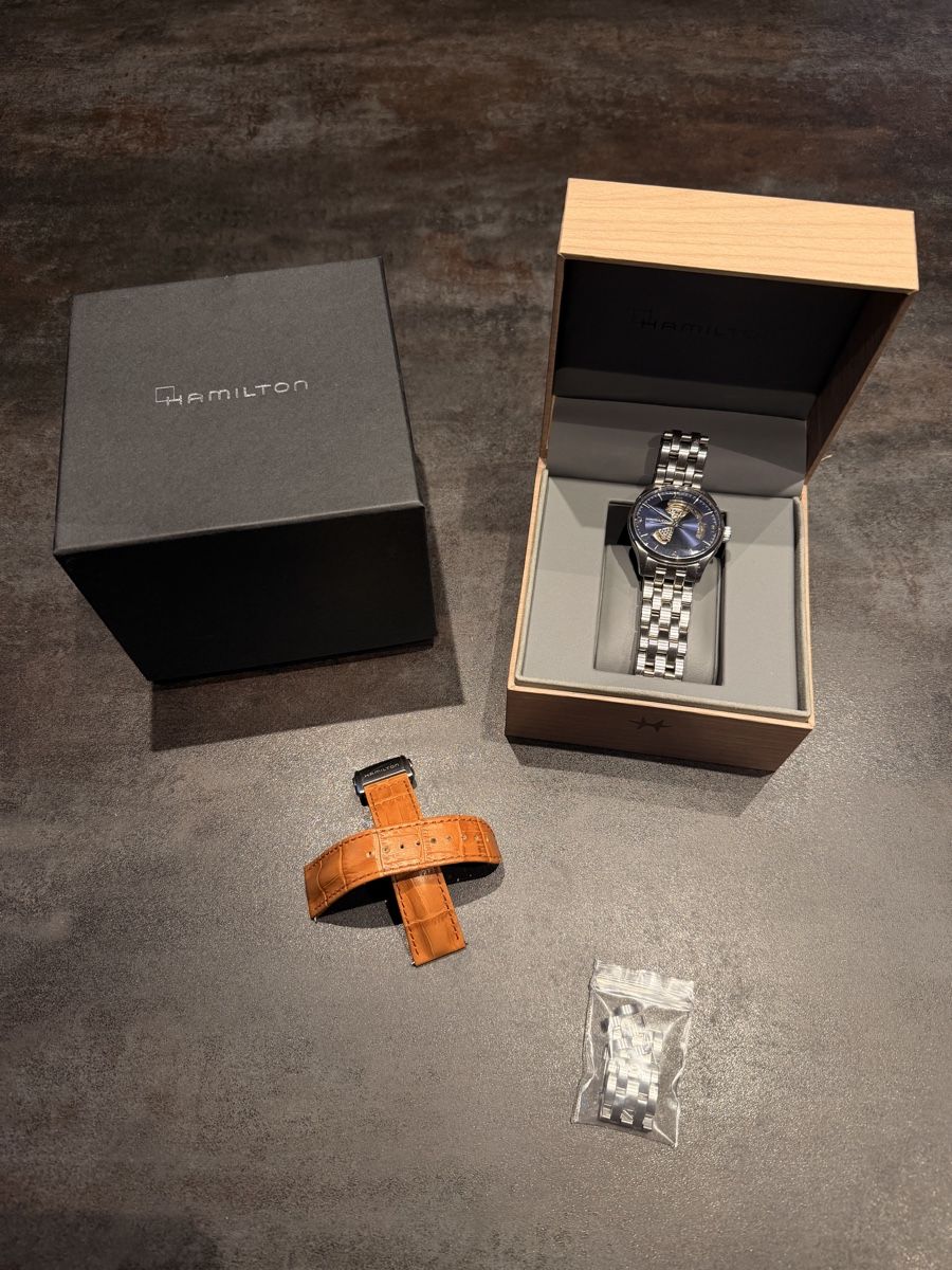 Hamilton Orologi: Hamilton Jazzmaster Open Heart Automatik – Nuovo (secondo la descrizione) da Lengnau BE venduto da luc_x7fp 1