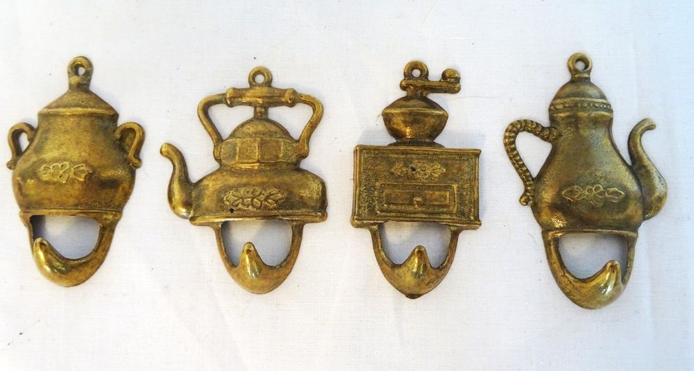 Lashuma Kronkorken Kleiderhaken 2er Set - Vintage Wandhaken 19x11cm