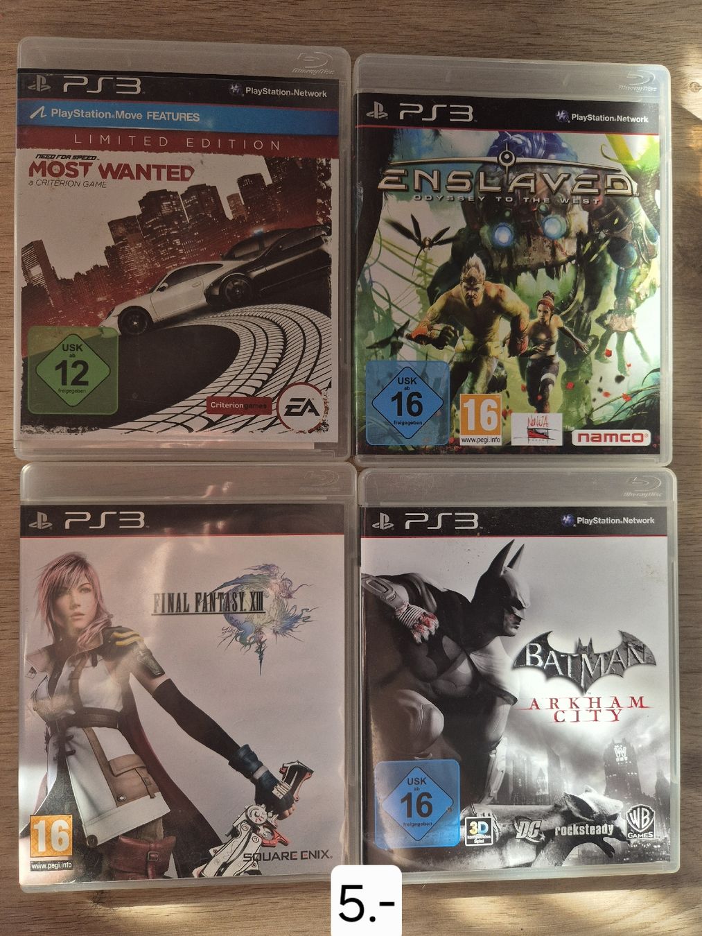 Sony Consoles: PS 3 mit Spielen – D'occasion à Aarwangen par assa-axos 3