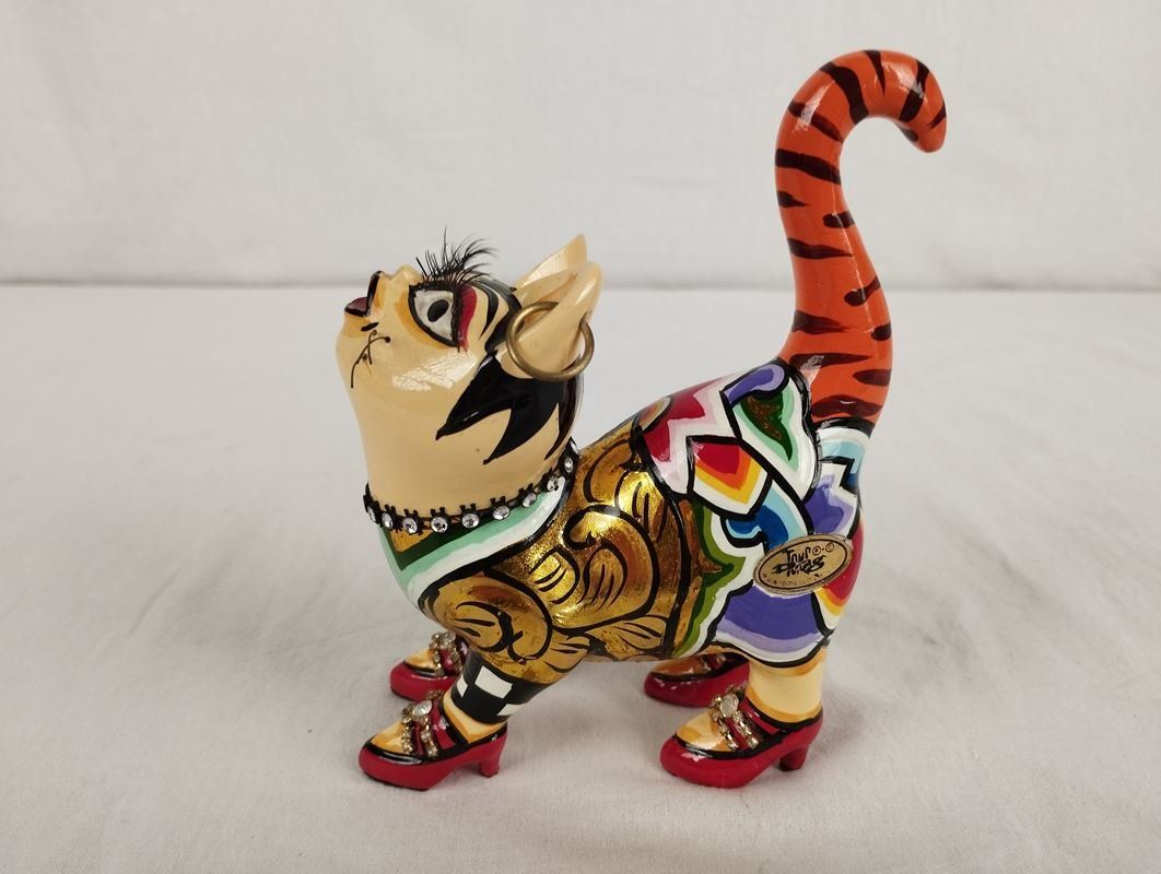 Sculture & Statue: Skulptur Tom's Drag Katze – Usato da Schübelbach venduto da Restwert_Schubelbach