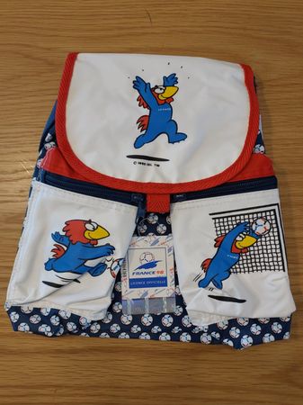Offizieller WM98 Frankreich Kinderrucksack, NEU