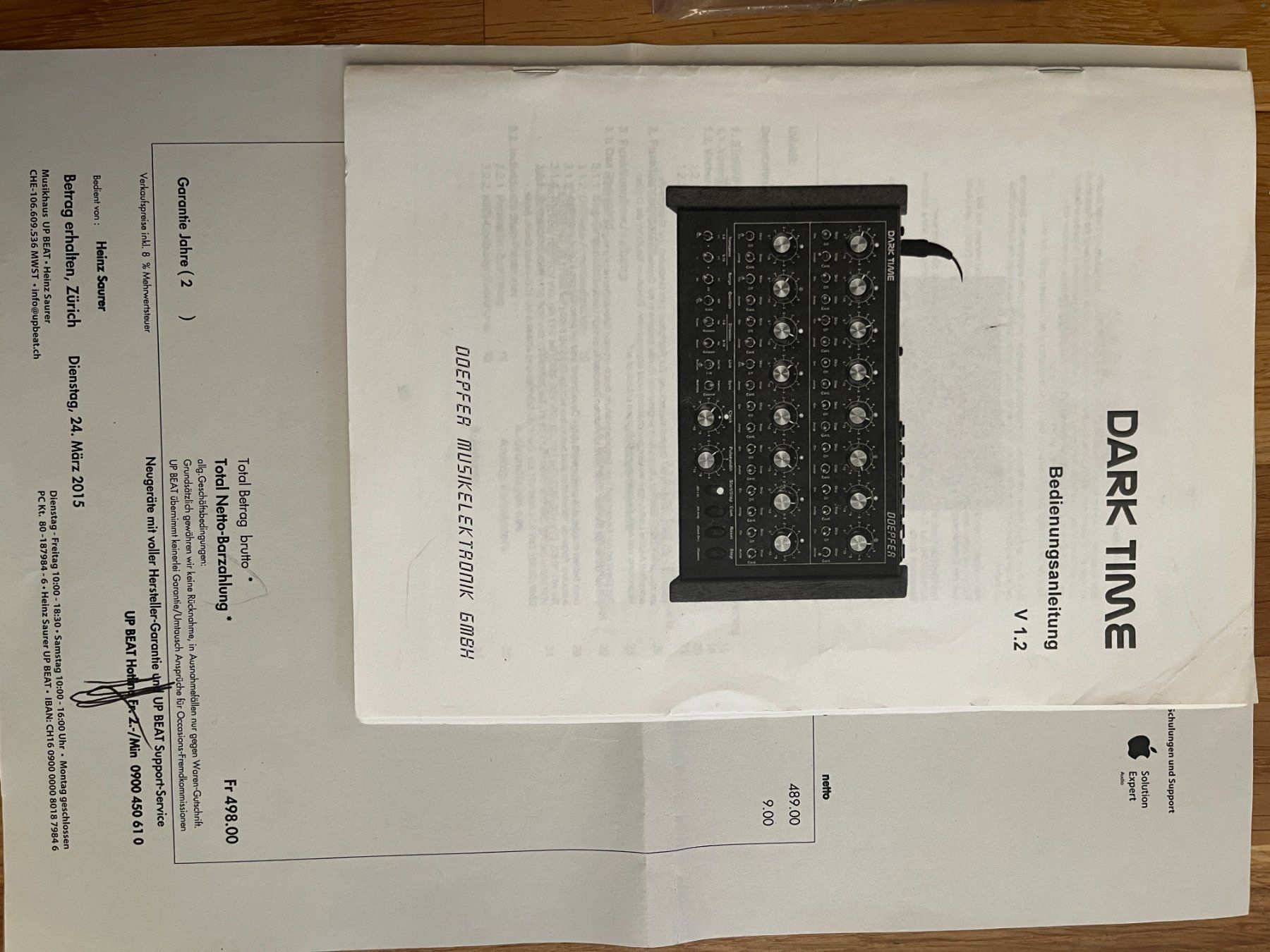Doepfer Musikinstrumente: Sequenzer Doepfer Dark Time – Gebraucht aus Zürich von smookless 2