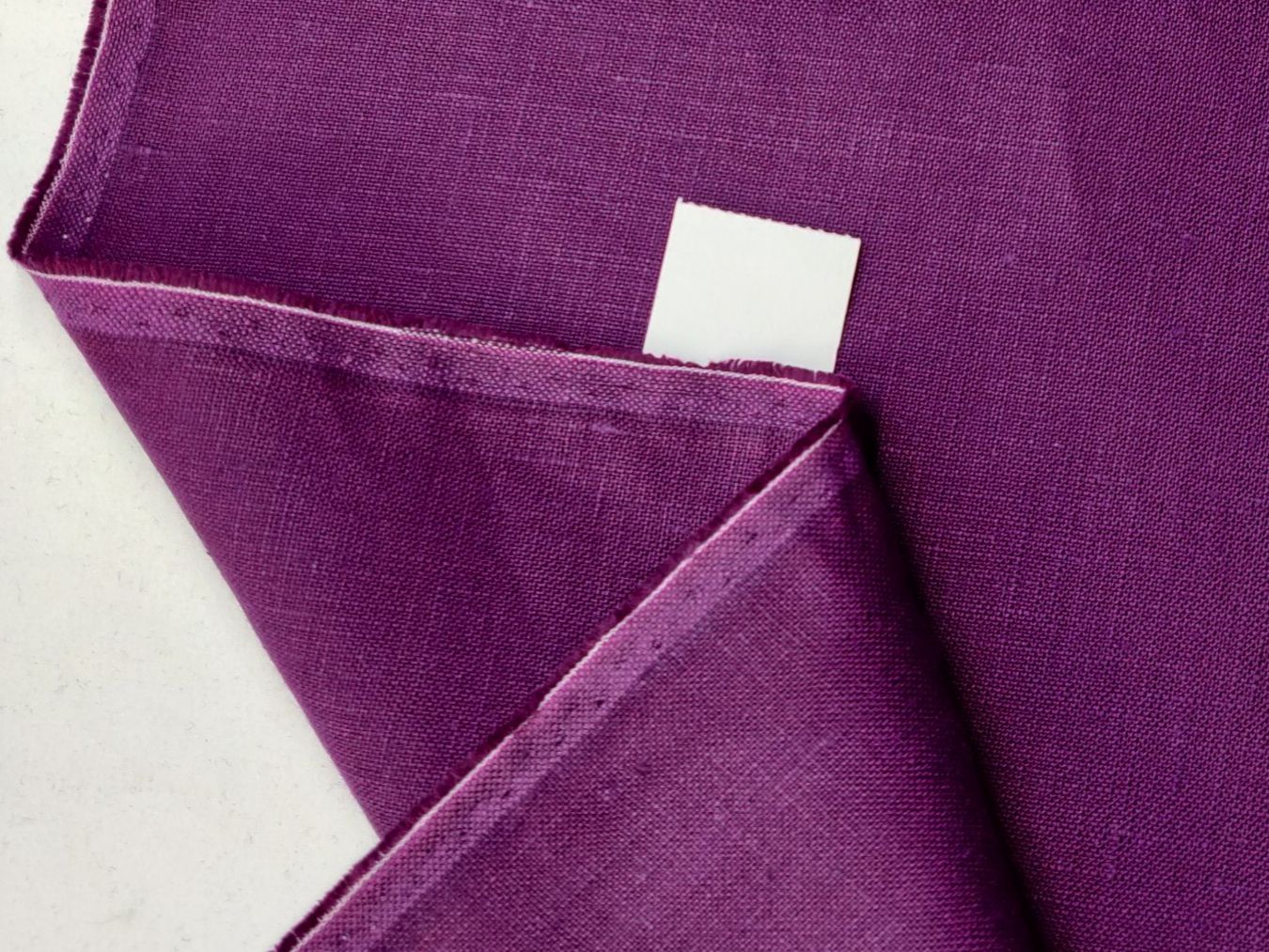 Stoffe: Designer Leinen Stoff schwer 1.50x1.50m viola – Neu (gemäss Beschreibung) aus Lufingen von Voyager7 1