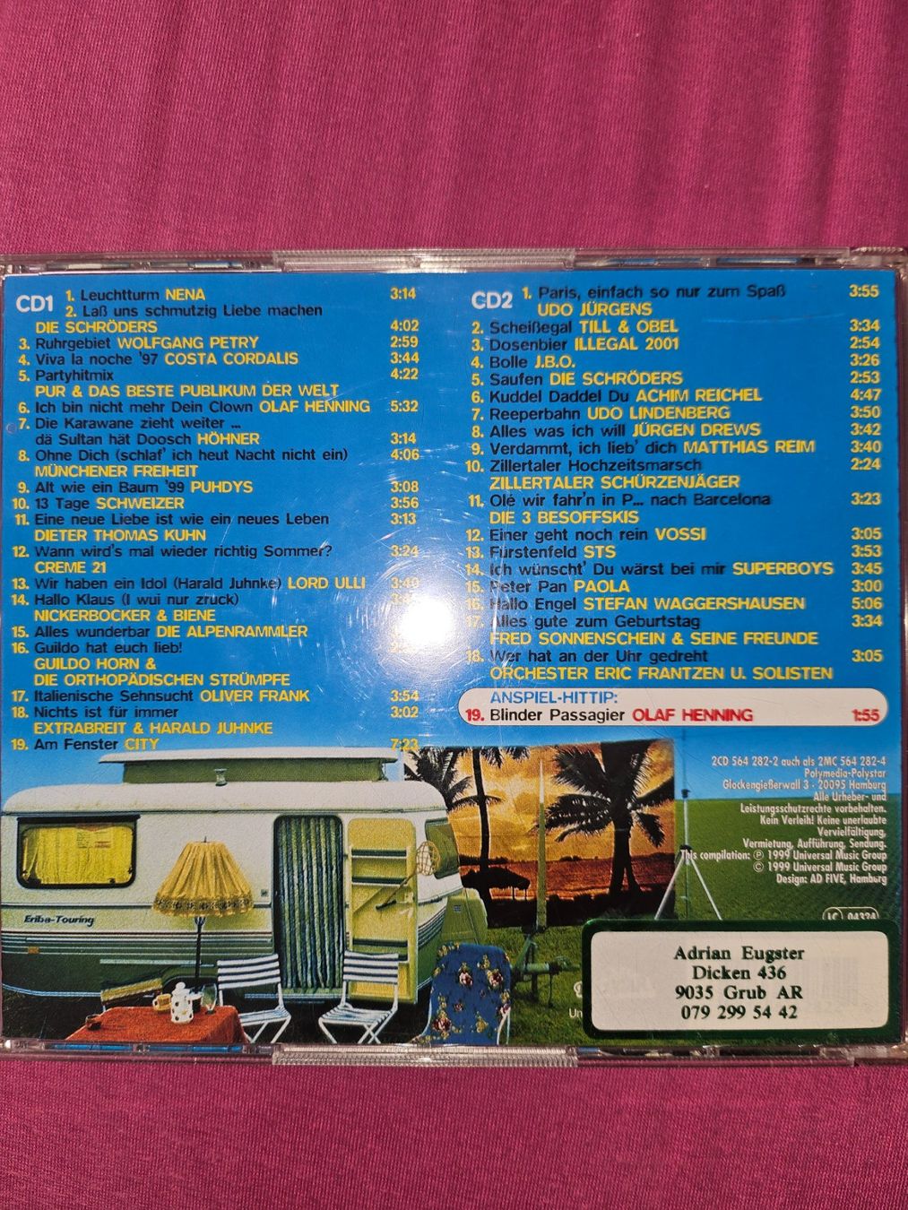 CD: CD:  FetenHits - die deutsche 2 – Usato da Thun venduto da Shame 1