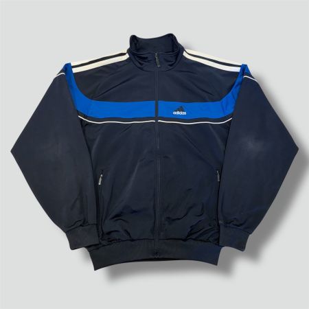 Adidas vintage 90s track jacket streetwear retro blau