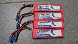 LiPo Akku Nvision 5000mAh 11.1V 3S gebraucht