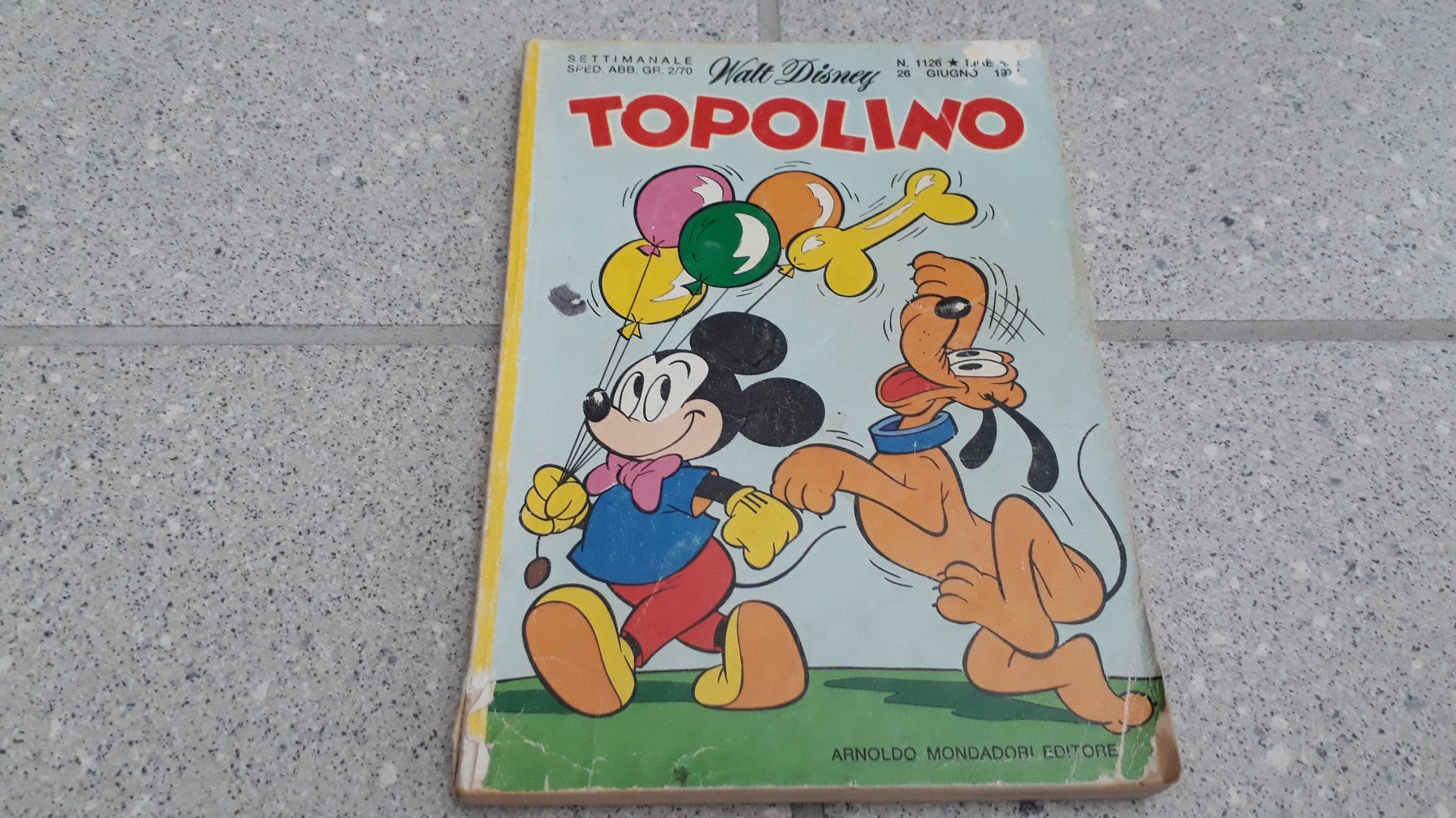 Fumetti: Topolino (N 1126) – Usato da Stäfa venduto da Supertramp73