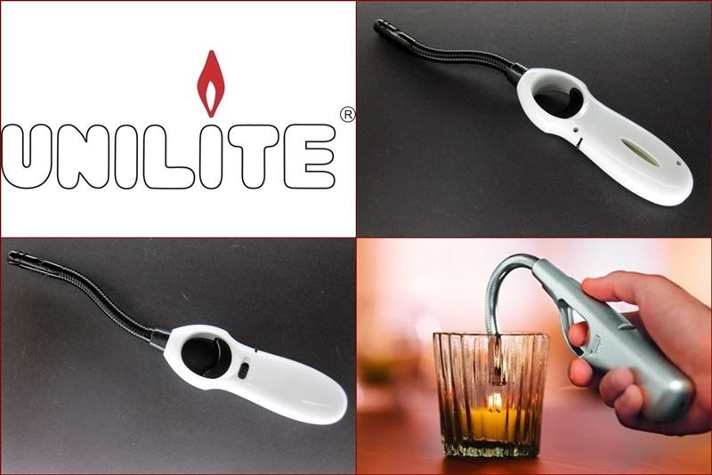 Feuerzeuge: Stabfeuerzeug UNILITE Luxembourg Weiss – Neu und originalverpackt aus Wettingen von Swala 2