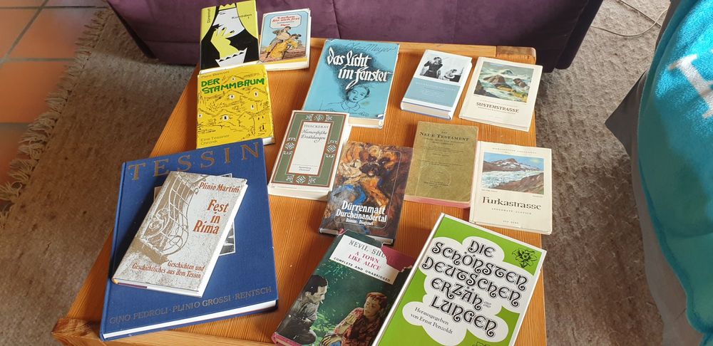 Livres: Schweizer Autoren antike Bücher – D'occasion à Wildhaus par enzian66