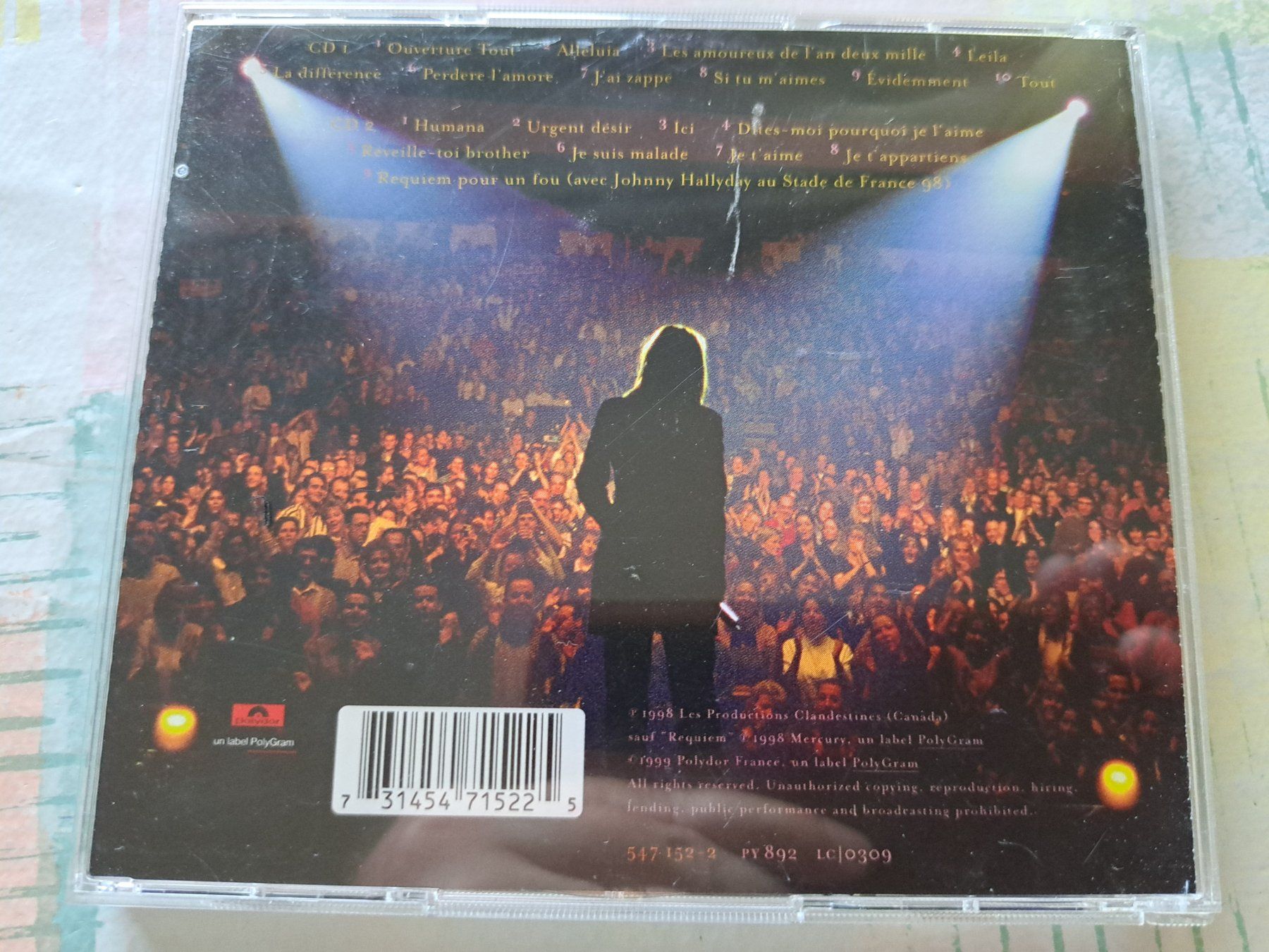 CD: Cd Lara Fabian Live  – Usato da Pully venduto da bro_n52j 1