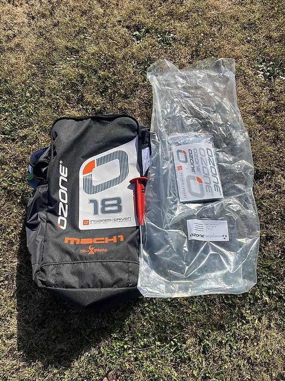 Ozone Aquilone: Ozone Mach1 18m2 Foil Kite Mattenkite – Nuovo (secondo la descrizione) da Brugg AG venduto da Freeheeler02 3