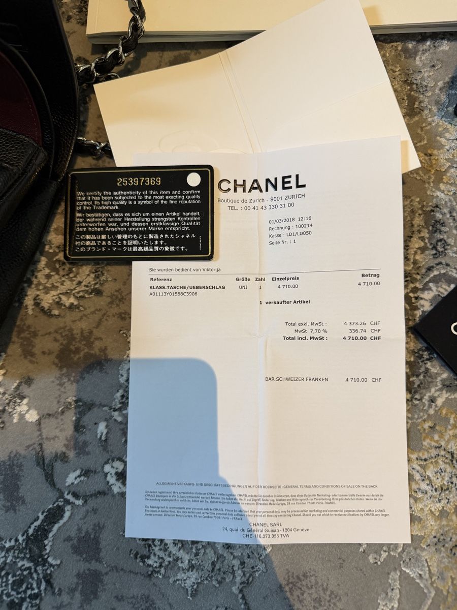 Chanel Borse da donna: Chanel Flap Bag klein – Nuovo (secondo la descrizione) da Gossau ZH venduto da shpresa105 7