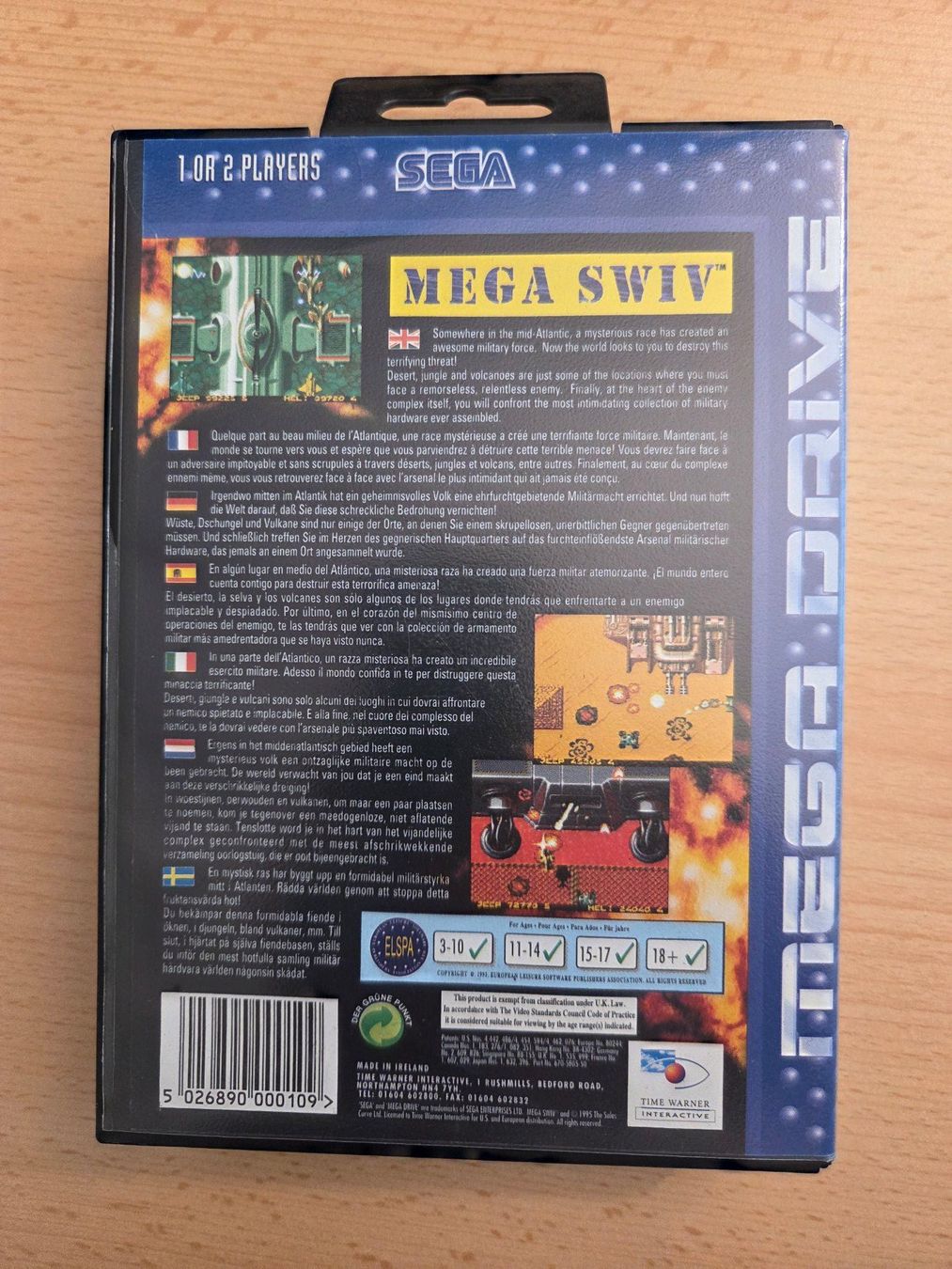 Sega Konsolen: MEGA SWIV – Gebraucht aus Adliswil von Esjj 1