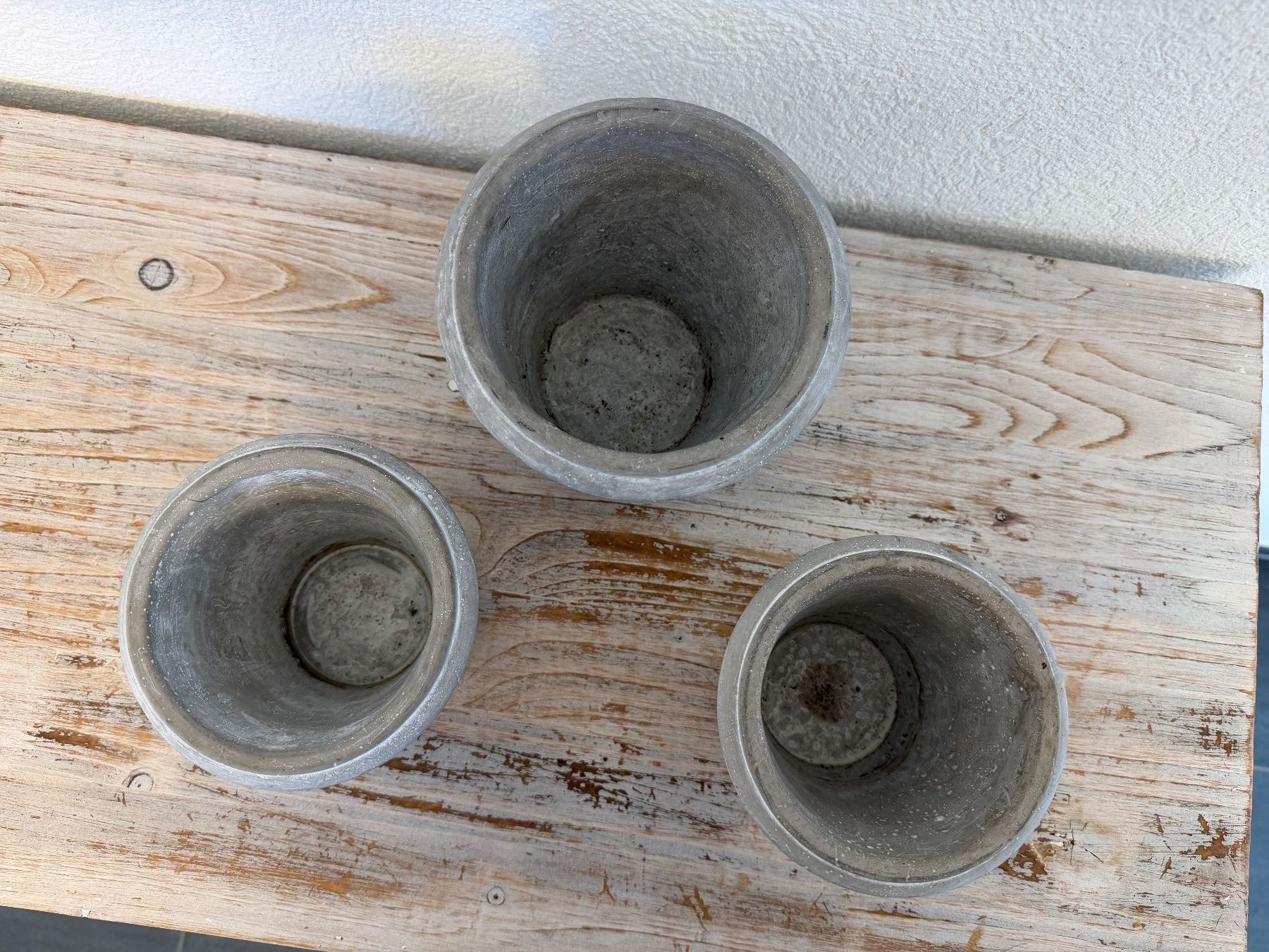Blumentöpfe: 3x Übertopf im Shabby Chic Look – Gebraucht aus Wolfwil von Inseider12 6