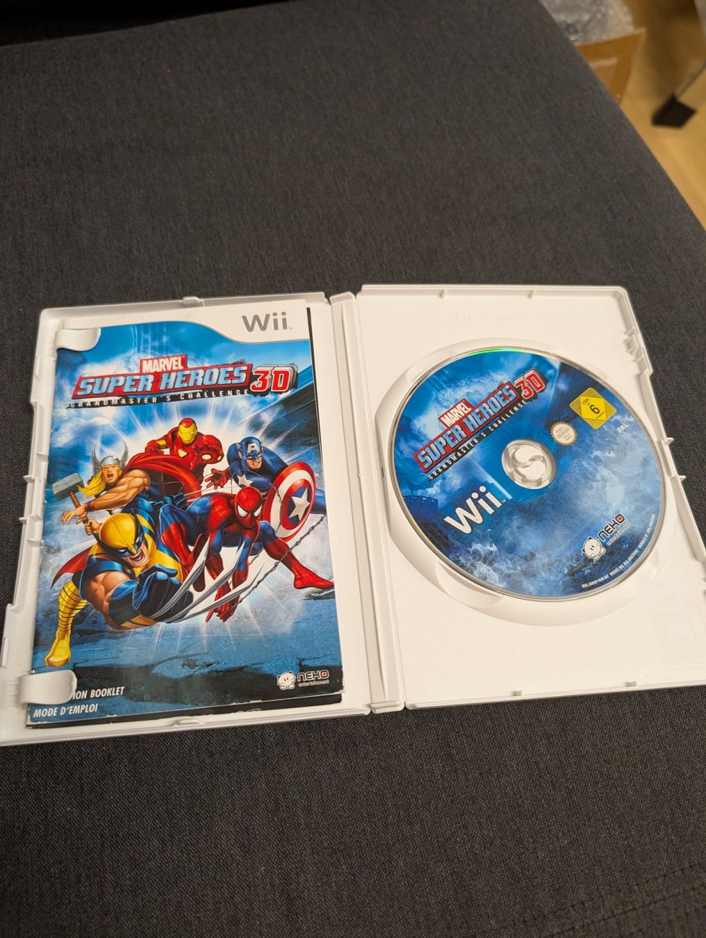 Giochi: Marvel super heroes 3D Nintendo Wii – Usato da Giubiasco venduto da Ticinerd 2