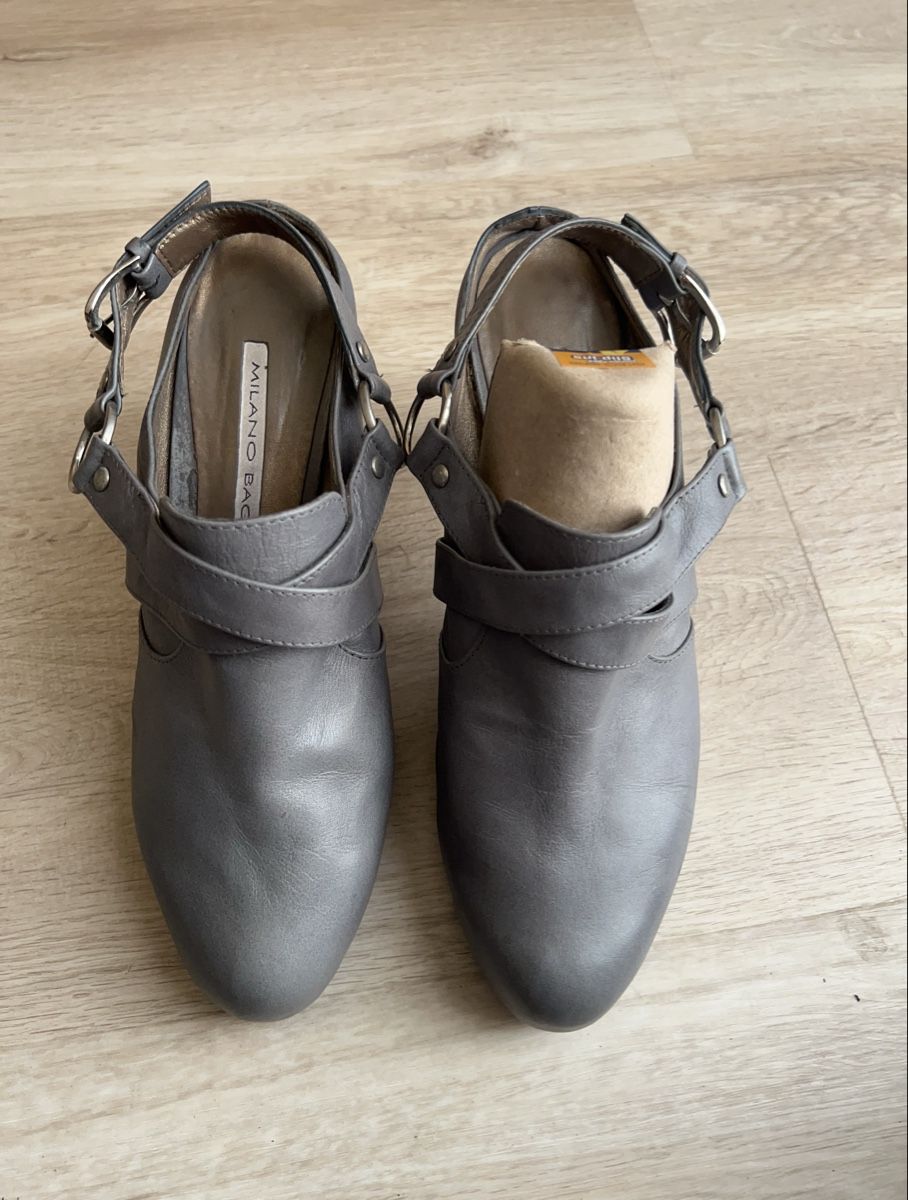 Scarpe da donna: Leder Schuhe Milano Bag gr. 40 mit Plattform – Usato da Triesen venduto da bubita 3