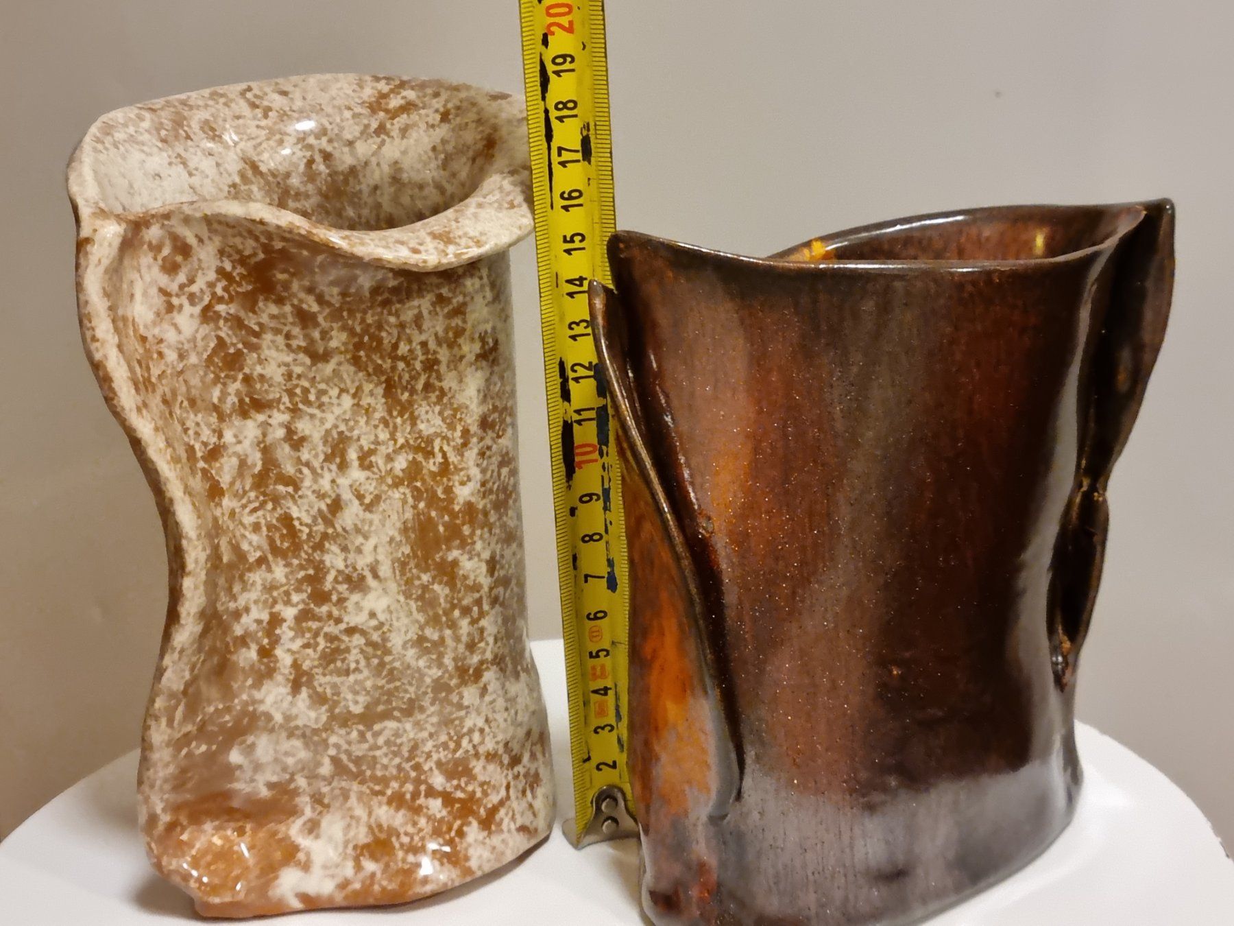 Vasi & Recipienti: Studio Keramik Vase, signiert, Unikat, ca. 18 cm – Usato da Scharnachtal venduto da devin03 9