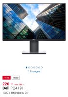 Verkaufe neuwertigen Dell Monitor, war 3 Wochen im Einsatz…