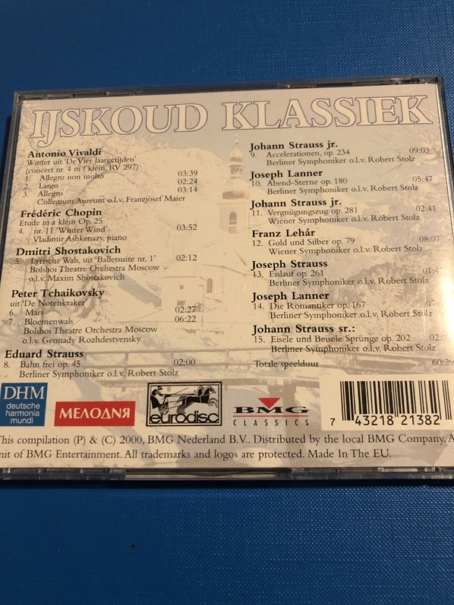 CD: Jiskoud Klassik CD,  Vivaldi Strauss – Usato da Flaach venduto da rubo7 1