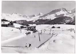 Eisbahn - Curling Hof Maran mit Weissfluh Arosa