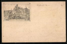 Vorläufer-Lithographie Ganzsache PP6 F3