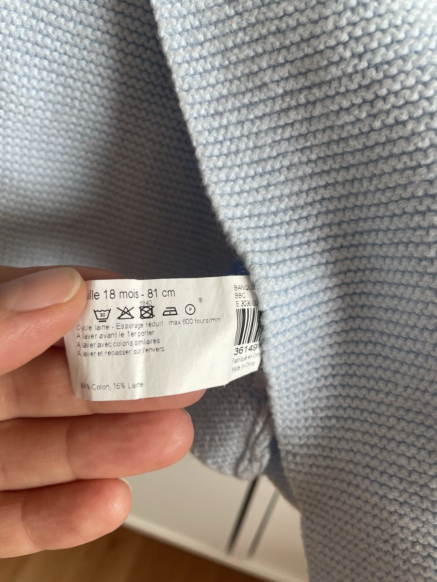 Pullover & Sweatshirts: Gr. 80 Strickjacke Boutchou – Gebraucht aus Wädenswil von flo8820 2