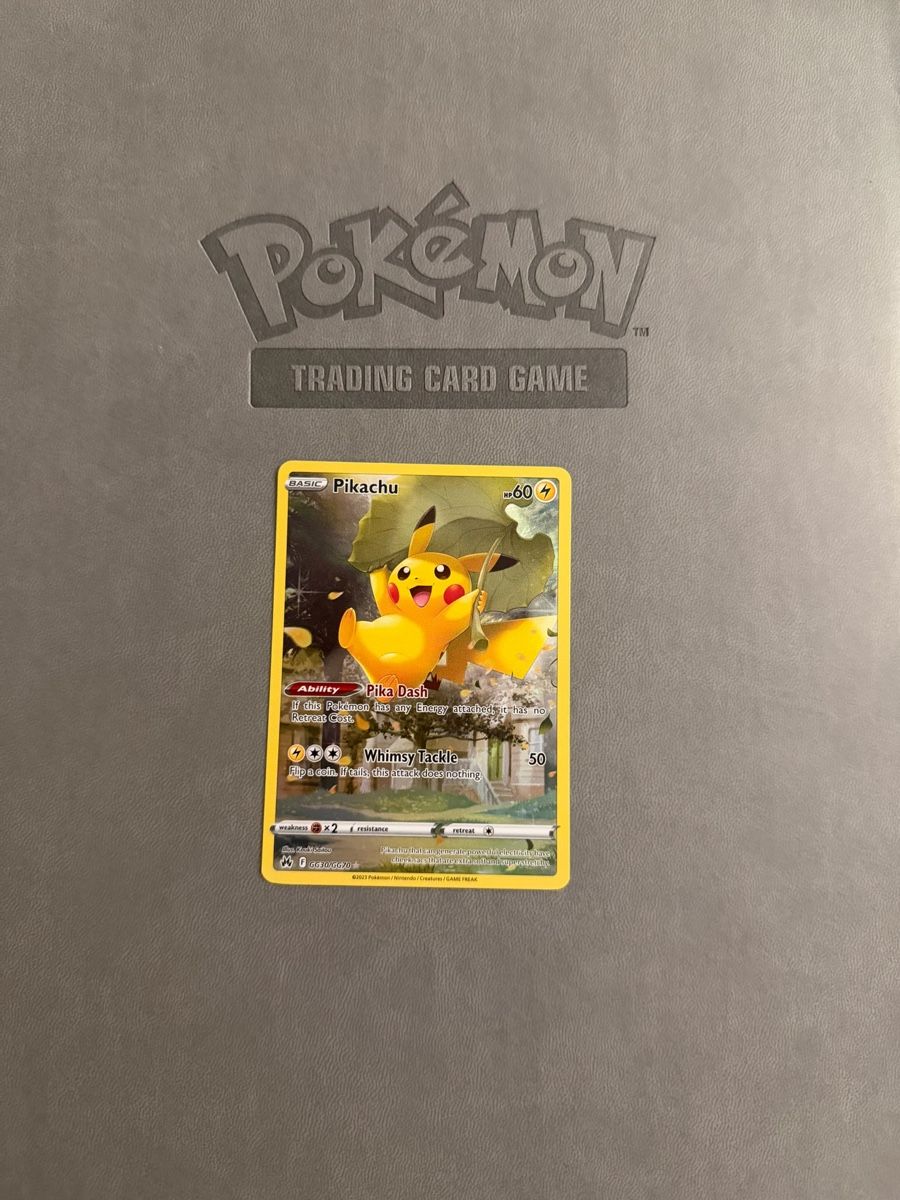 Pokémon Carte collezionabili: Pikachu (CRZ GG30) – Usato da Biel/Bienne venduto da SeeLoewe55