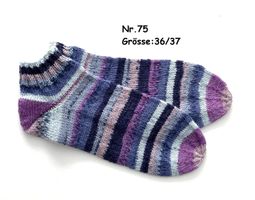 Sneaker - Socken handgestrickt  Gr.36/37  Nr.75