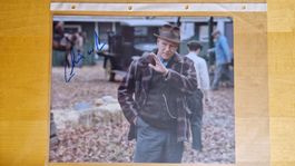 Chris Cooper, Original Autogramm auf Grossfoto in Farbe