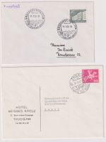 5 Bedarfsbriefe, 3 mit K-Stempel