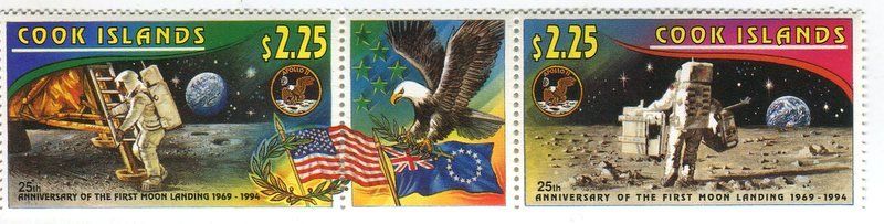 Tutti i francobolli: Briefmarken "Apollo 11". Cookinseln. – Nuovo e nell'imballaggio originale da Basel venduto da Butsch5