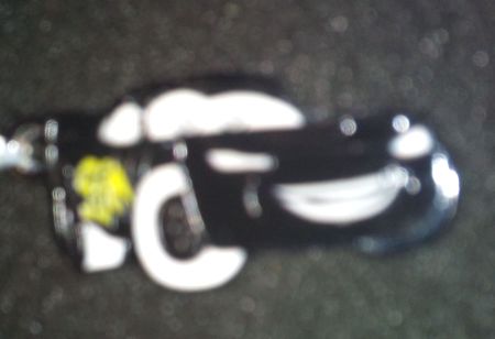 CARS Pixar McQueen: 1 pendentif (noir)