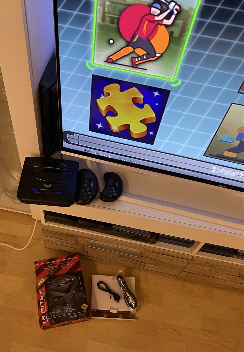Console: Retro Super Drive Mini II - Konsole mit 2 Controllern! – Nuovo (secondo la descrizione) da Schmerikon venduto da wespejr 1