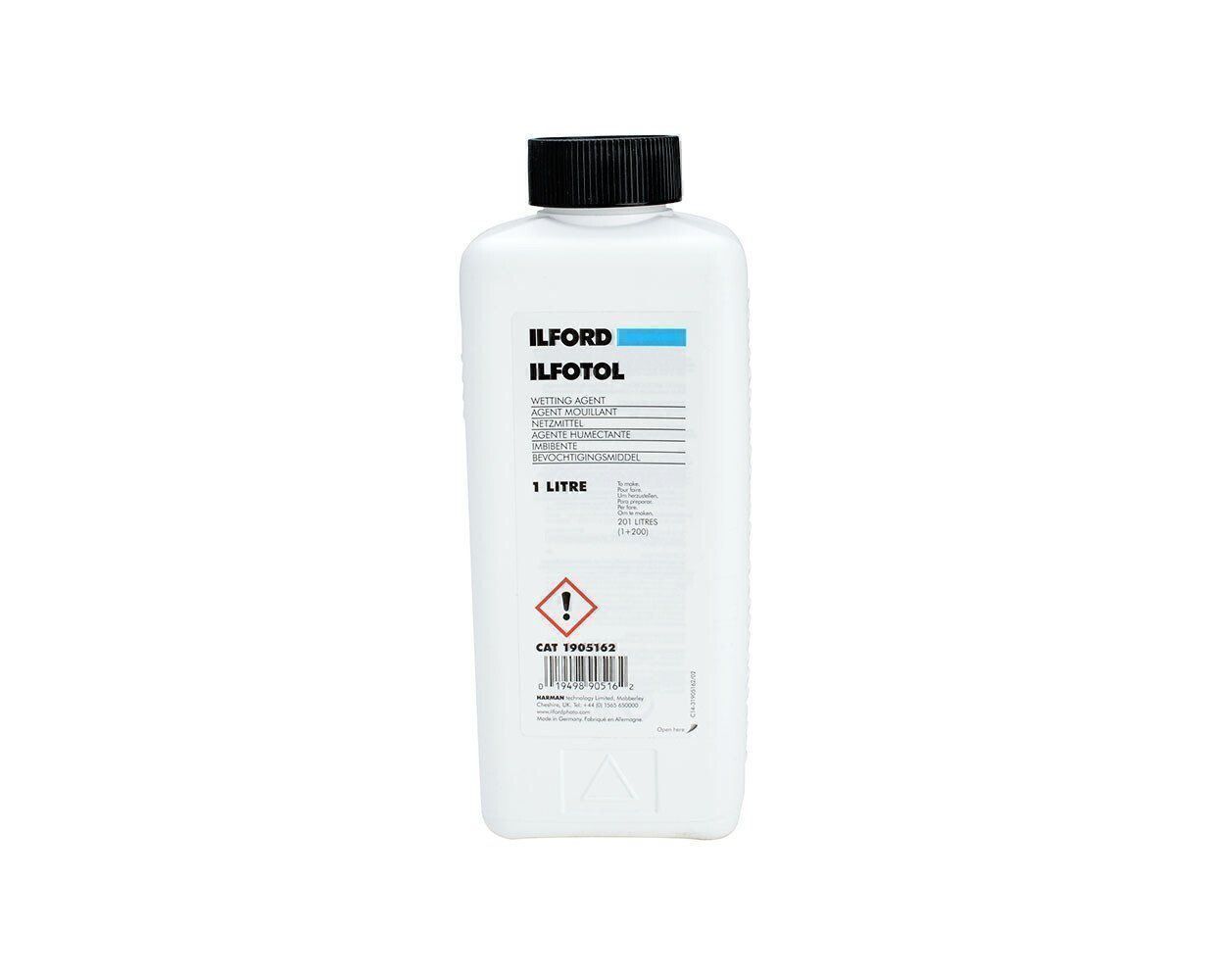 Laboratorio & Camera oscura: ILFORD Ilfotol Netzmittel 1 Liter – Nuovo e nell'imballaggio originale da Halden venduto da TopFoto