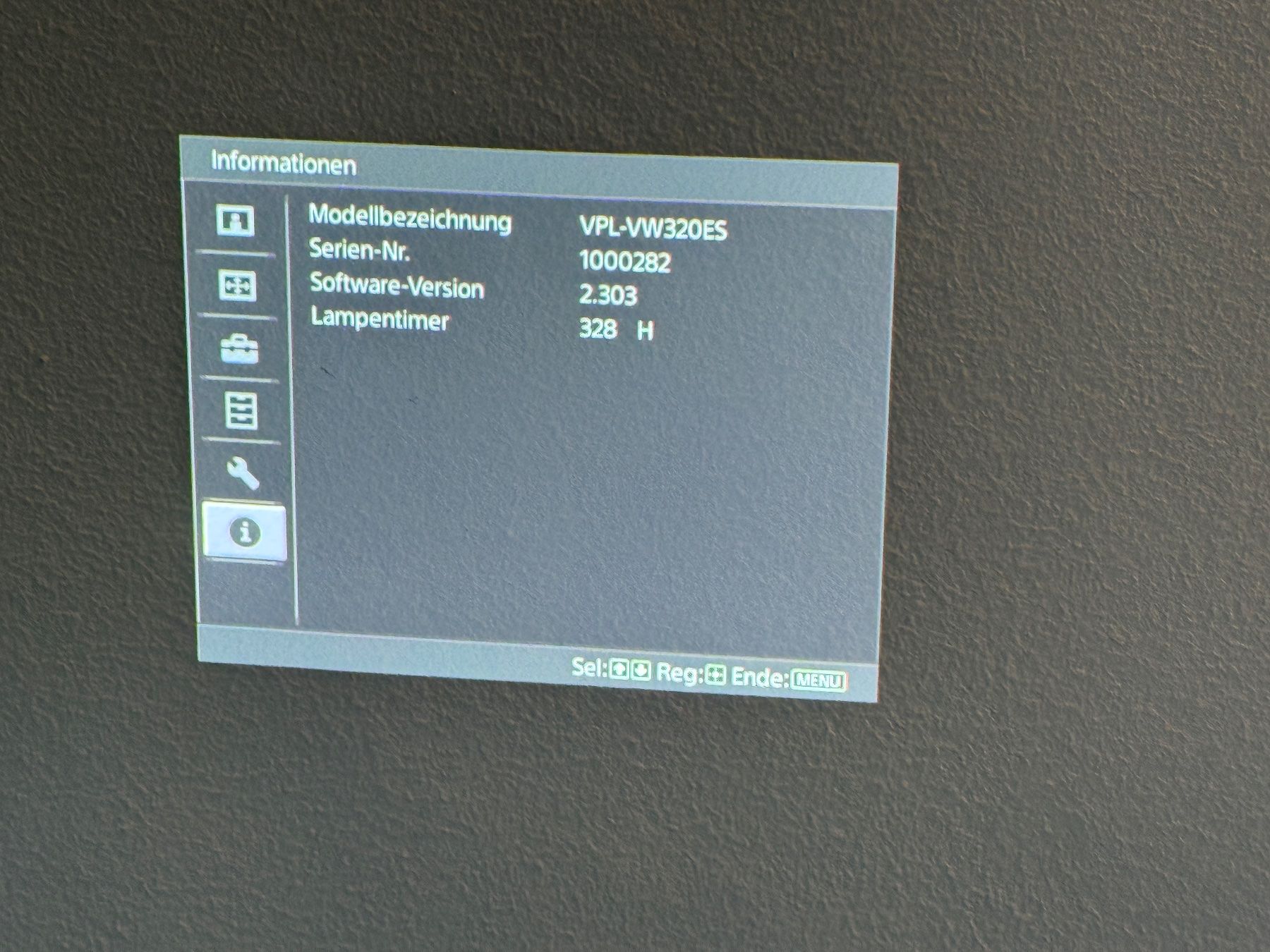 Sony Proiettori: Sony Beamer VPL VW 320 – Usato da dietlikon venduto da avspalinger 5