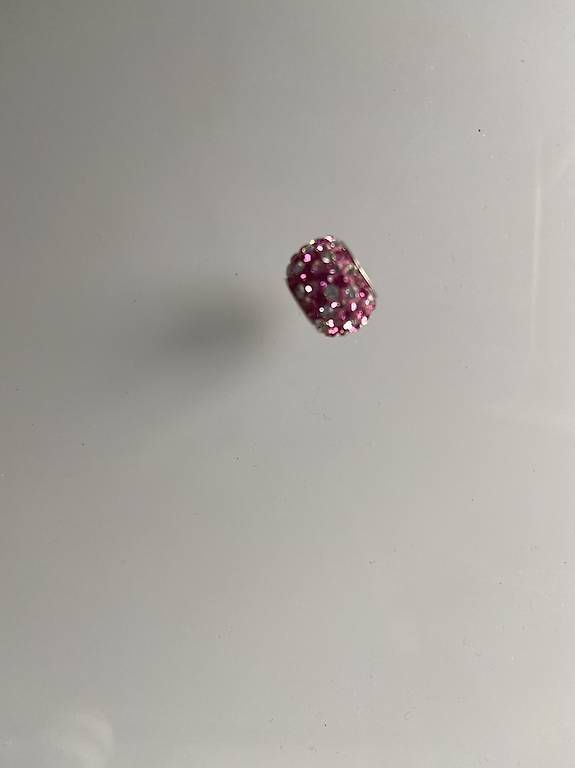 Ciondoli: Charm rosa con strass, marca Amore & Baci – Usato da Mendrisio venduto da ali_72xt 2