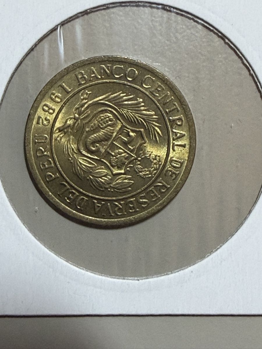 Tutti le monete: Pérou - 10 sols - 1982 – Usato da Payerne venduto da Mike1682 1
