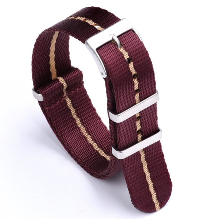 22mm Nato Textil Uhren-Armband, Nylon, Top-Qualität 1
