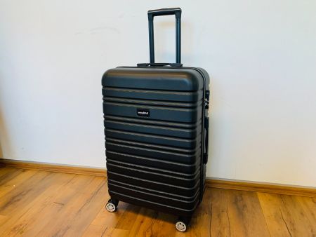 Hartschalenkoffer Koffer Rollen abnehmbar XL 71cm BLACK NEU