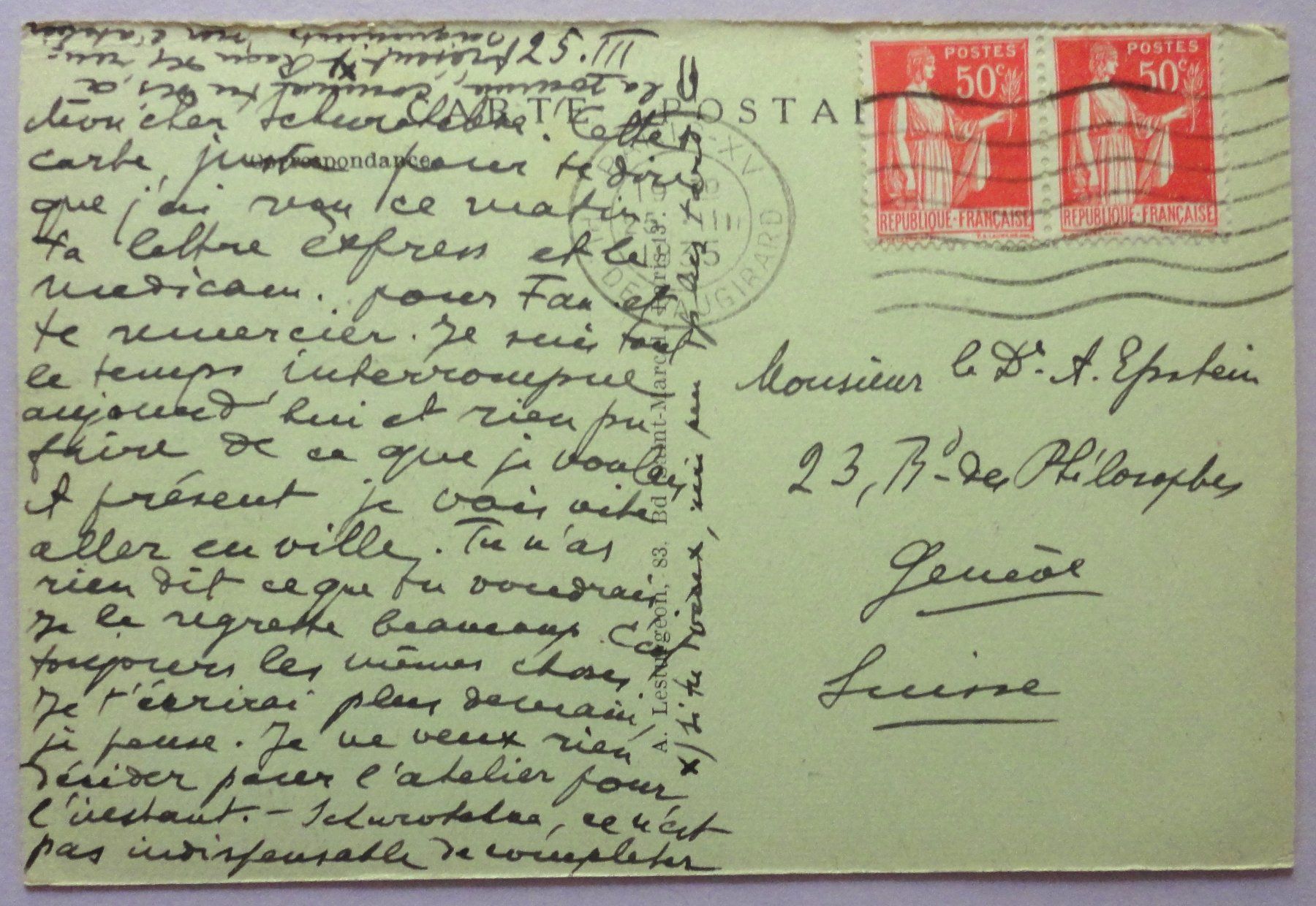 Cartoline postali: Paris - Boulevard Montmarte – Usato da Fétigny venduto da Billy2miny 1